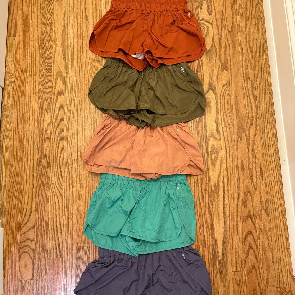 Free People Movement, The Way Home Shorts, 5 pairs
